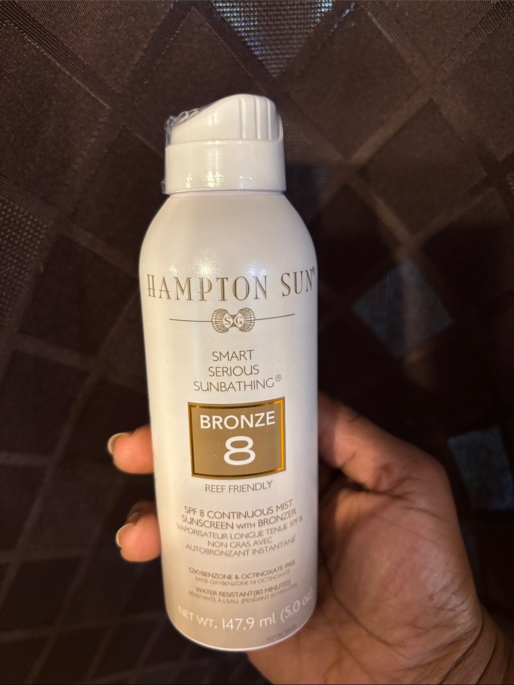 Hampton Sun Bronze 8 Continuous Mist Sunscreen